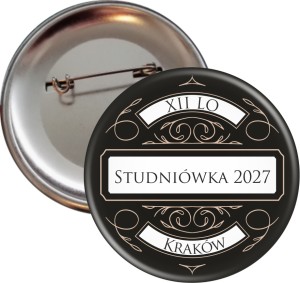 W starym kinie... - Studniówka - Przypinka 56mm