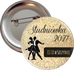Złota Studniówka - Przypinki na Studniówkę - 56mm 