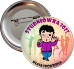 Sportman - Przypinki na Studniówkę - 56mm
