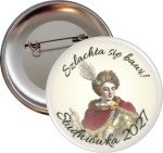 Szlachta się bawi - przypinka na Studniówkę 56mm 