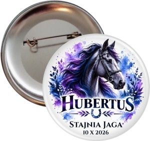 g6914 Hubertus Zawody Jeździeckie - przypinka 56mm.jpg