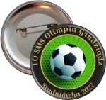 Studniówka Piłkarzy - przypinka 56mm
