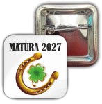 Matura 2026 - Podkowa na szczęście - przypinka 37x37mm