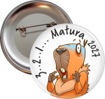Już matura? - Capybara - przypinka 56mm