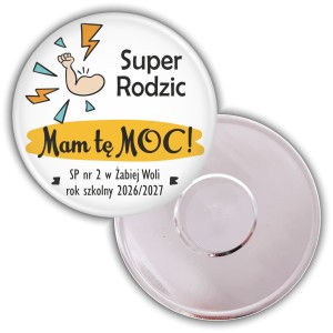 Super rodzic - magnes na zakończenie roku - 75mm 