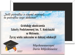 g9907 Ukończenie Szkoły Podstawowej - obłoki - magnes pamiątkowy 78x53.jpg