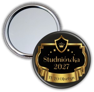Studniówka Glamour - lusterko 56mm
