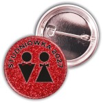Blink blink Studniówka - przypinka 37mm  - różne kolory tła