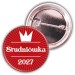 g9945e Królewska Studniówka - czerwona przypinka 37mm.jpg