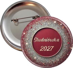 Bal Studniówkowy - przypinka 56mm