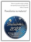 Gwiezdna noc - magnes na Studniówkę z kartonikiem - 56mm