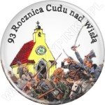 Przypinki 93 Rocznica Cudu nad Wisłą