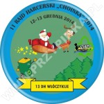 Przypinki 11 Rajd Harcerski "Choinka"