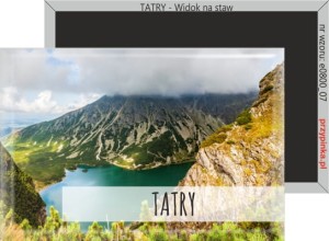 Magnes prostokątny | Tatry | Widok na jezioro