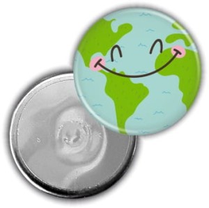 Ziemia - trzecia planeta od Słońca - magnes 25mm