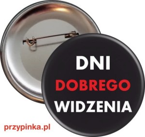 Dni Dobrego Wzroku - przypinka 56mm