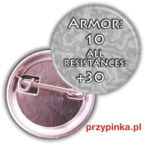 g7304 przypinka 25mm na maseczkę - armor 10 all resistances 30.jpg