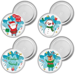 g4555 Świąteczne magnesy - zestaw 4 magnesów 37mm.jpg