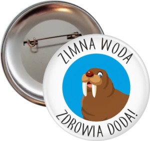 Zimna Woda - Mors - przypinka 56mm