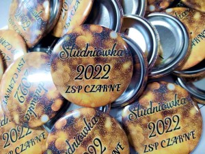Złota Studniówka - Przypinka 56mm